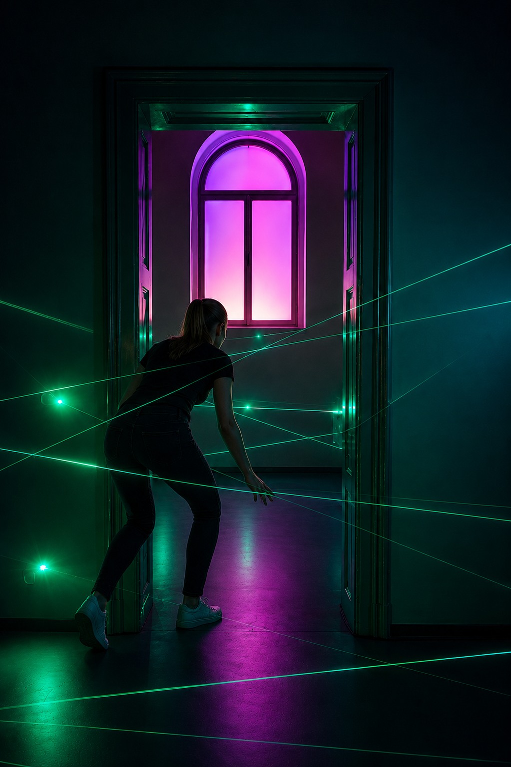 Laserové bludiště jako doprovodný program galavečera nebo VIP akce